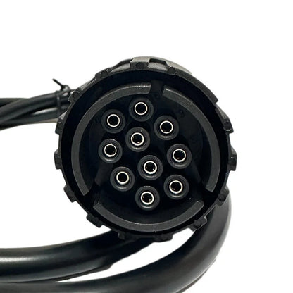 10 pin to OBD-II Connector For BMW ICOM D Cable ICOM-D Motorcycles