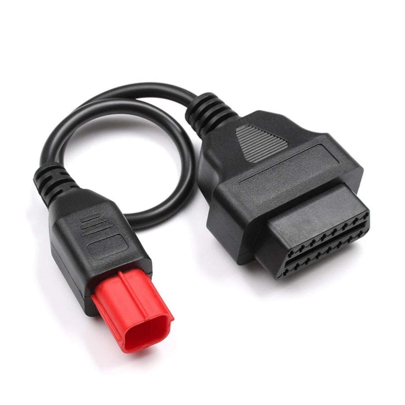 バイク用 6ピン to OBD2 診断変換ケーブル 【Euro5対応 / K-Line & CAN-Bus両対応】