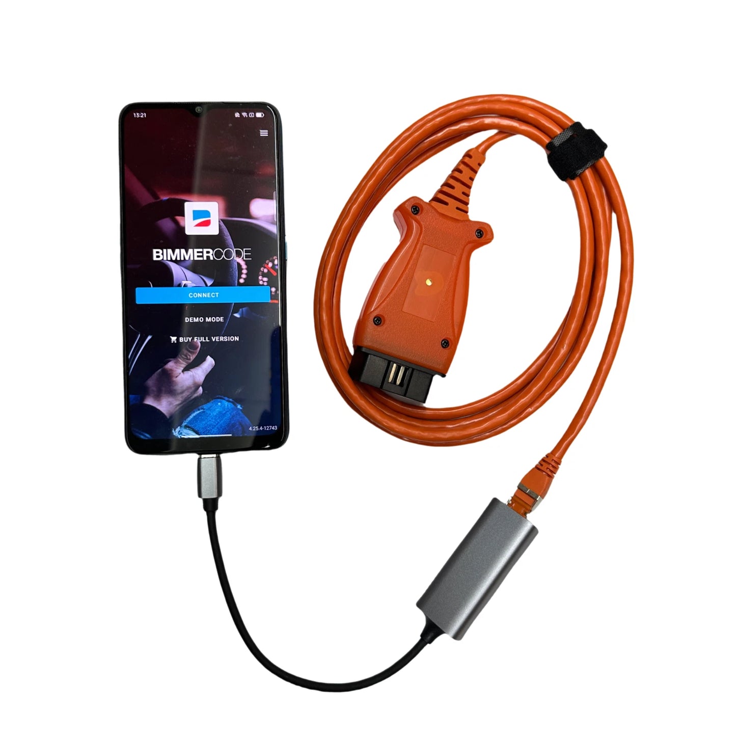 BMW ENET OBD2ケーブル Type C Fシリーズ隠し機能コーディング Bimmercode スマートフォン対応